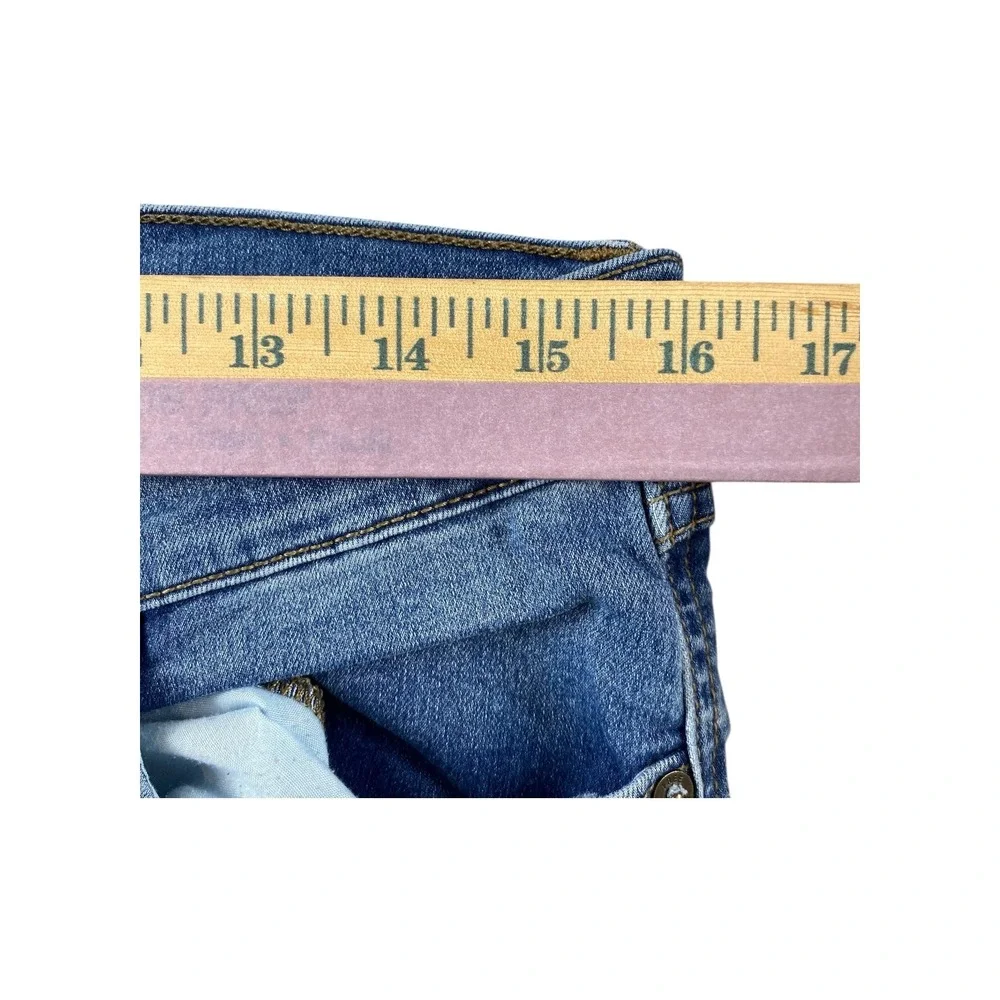 Free People Mid Rise Flare Jeans Medium Wash‎ Blue Denim Size 29